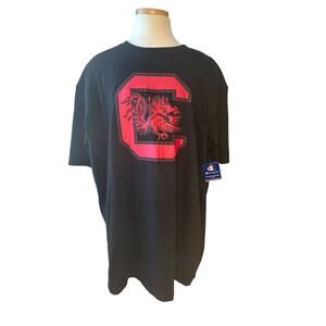 Men’s Champion Big And Tall Black Miami Hurricanes 2XL T-Shirt